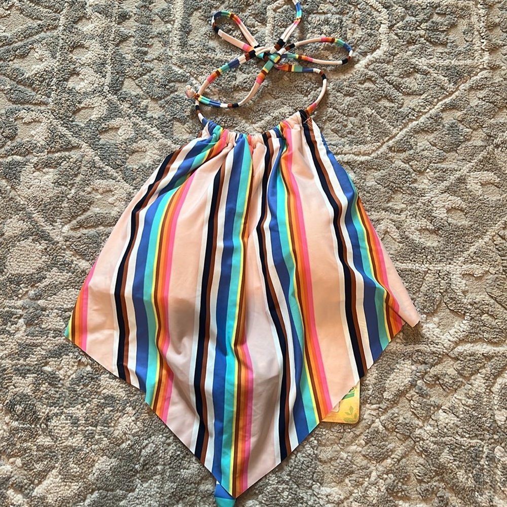 NWT Hobie multi color swim top